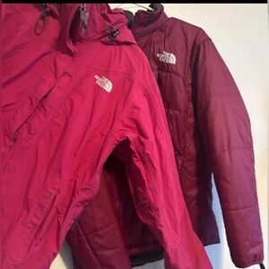 The north face 2 in 1 coat large
